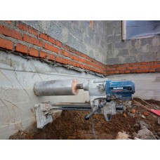 Алмазное бурение фундамента
