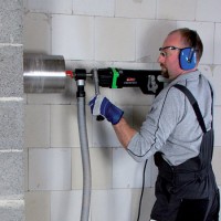 Алмазное бурение газоблоков